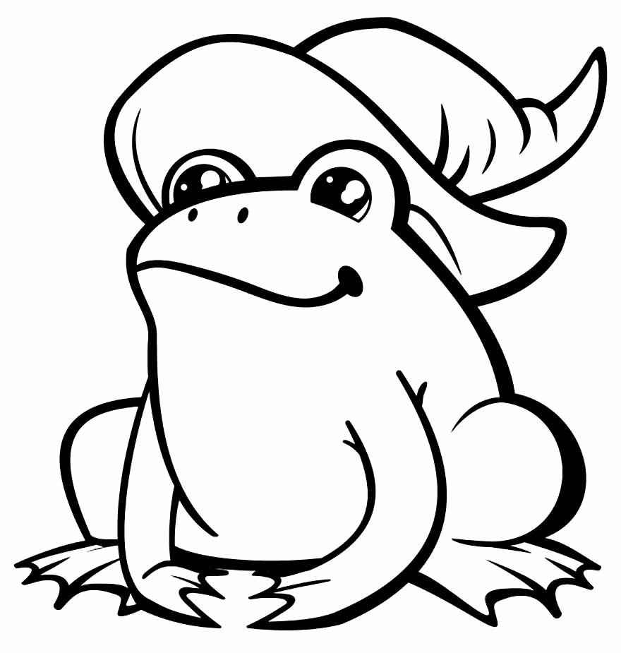 Frösche Ausmalbilder 625