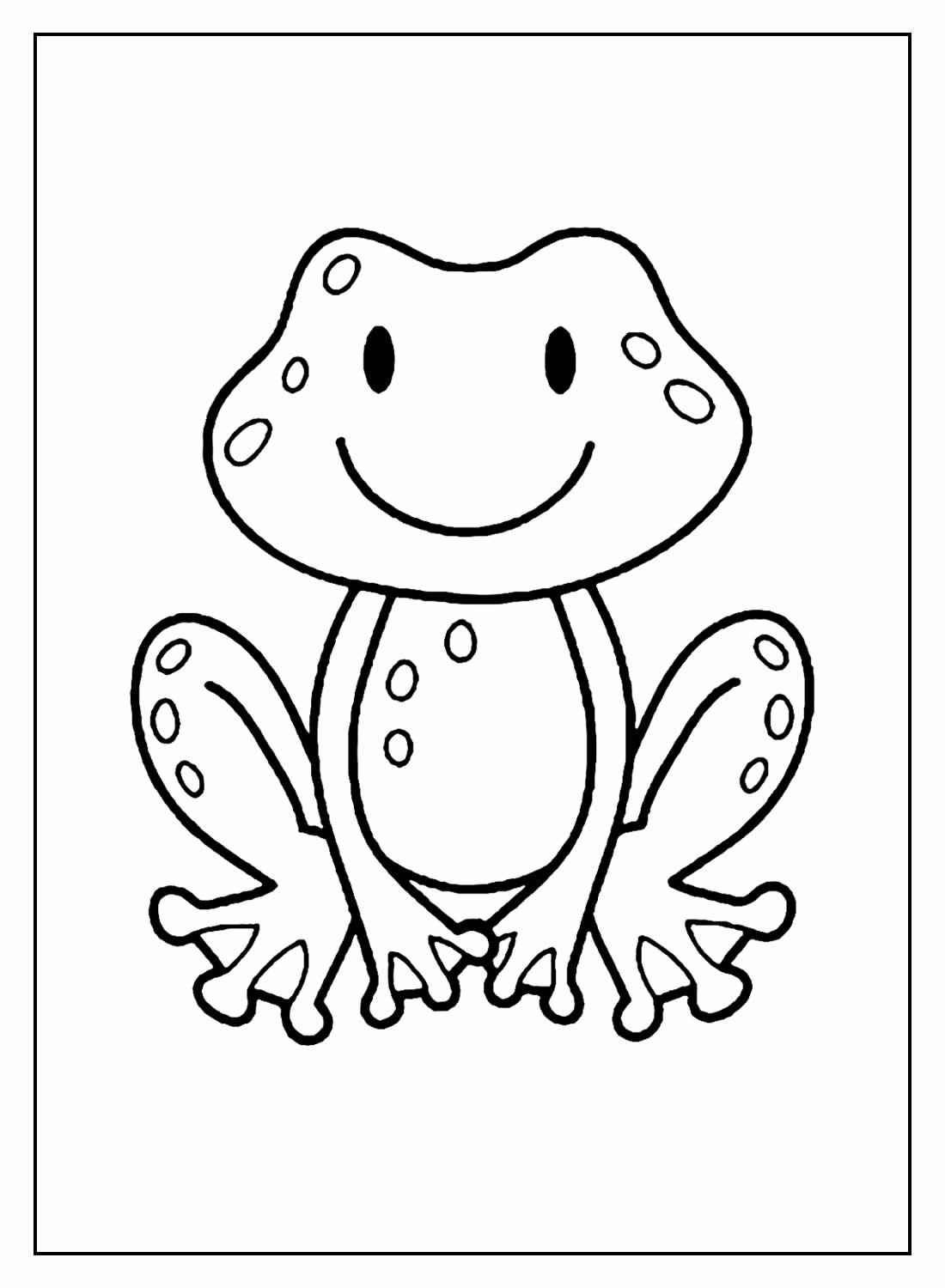 Frösche Ausmalbilder 754