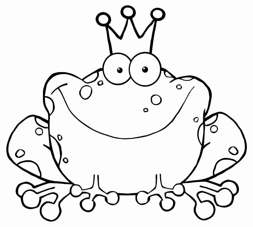 Frösche Ausmalbilder 823