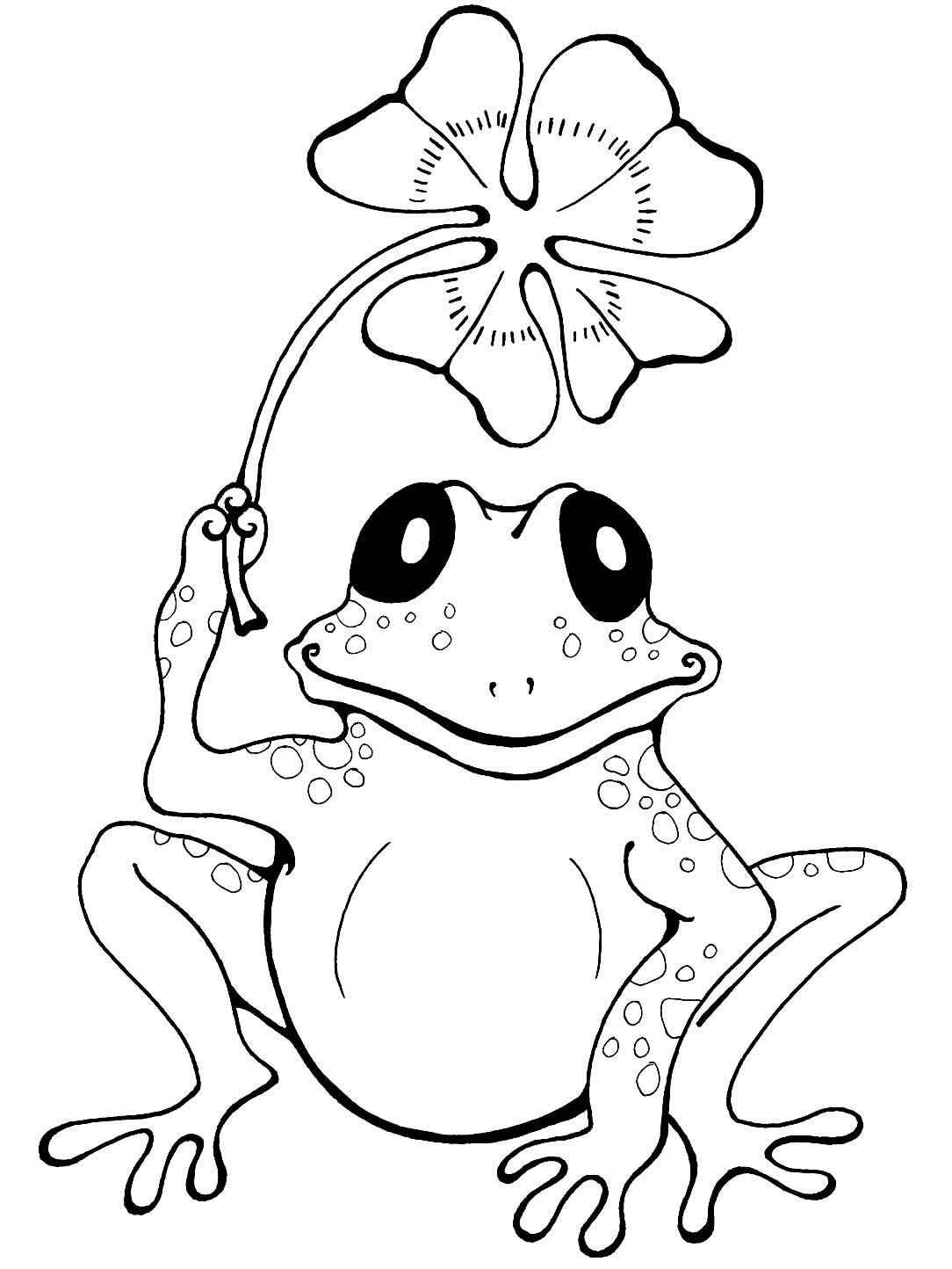 Frösche Ausmalbilder 871