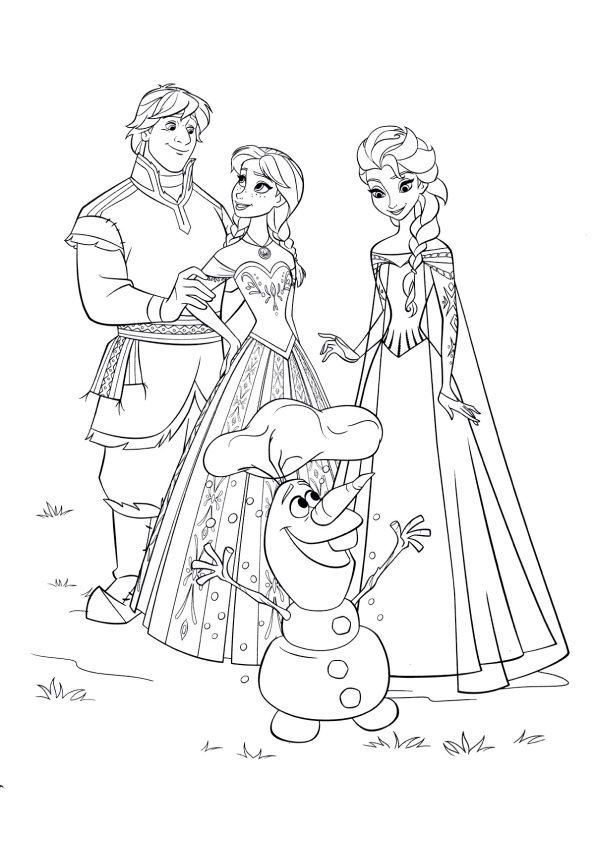 Frozen Ausmalbilder 295
