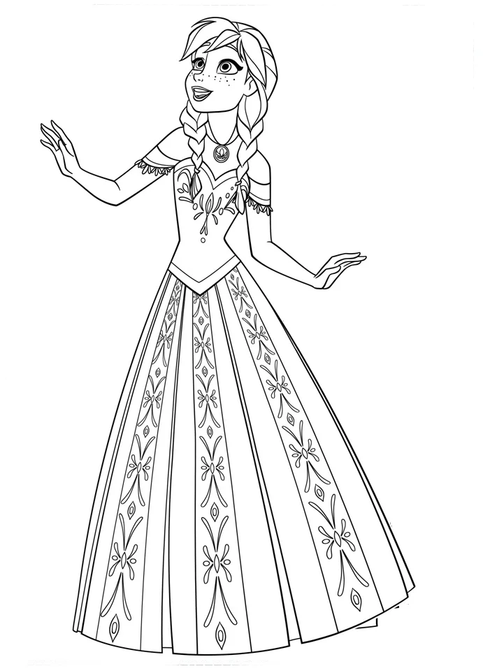 Frozen Ausmalbilder 710
