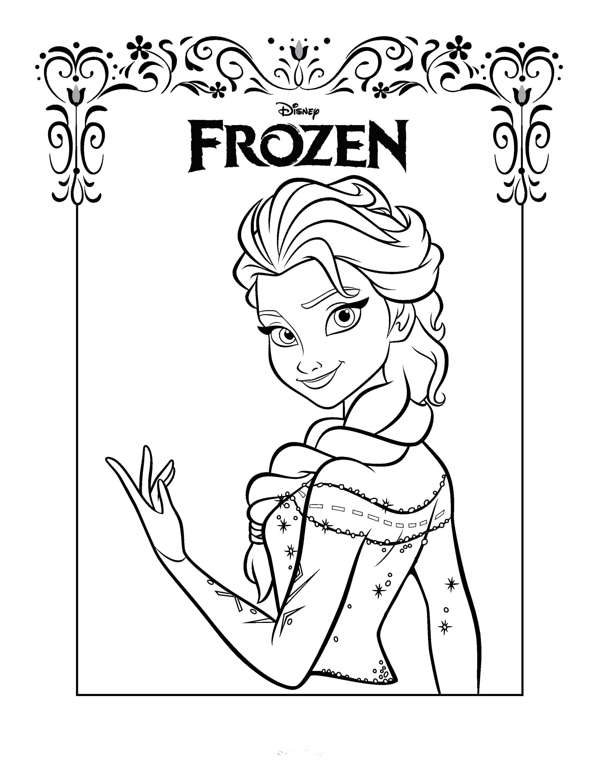 Frozen Ausmalbilder 889