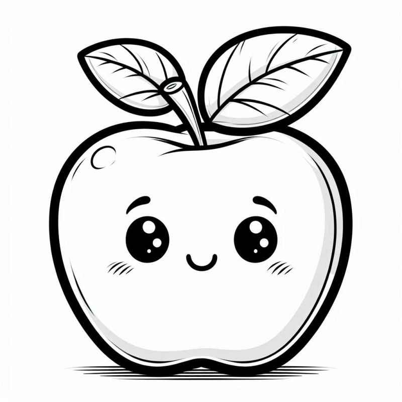 Früchte Ausmalbilder 041