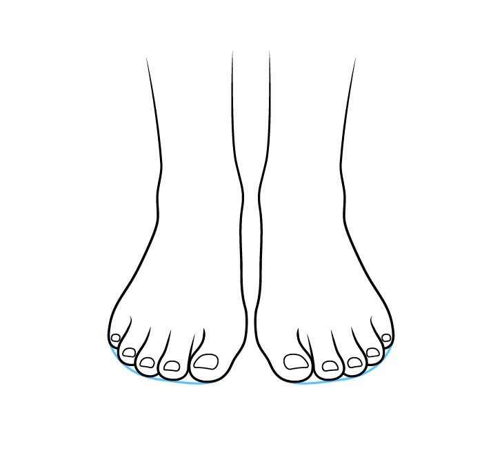 Fuß Ausmalbilder 599
