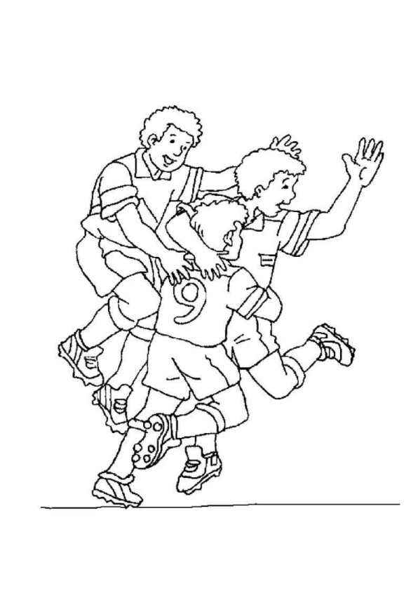 Fußball Ausmalbilder 057