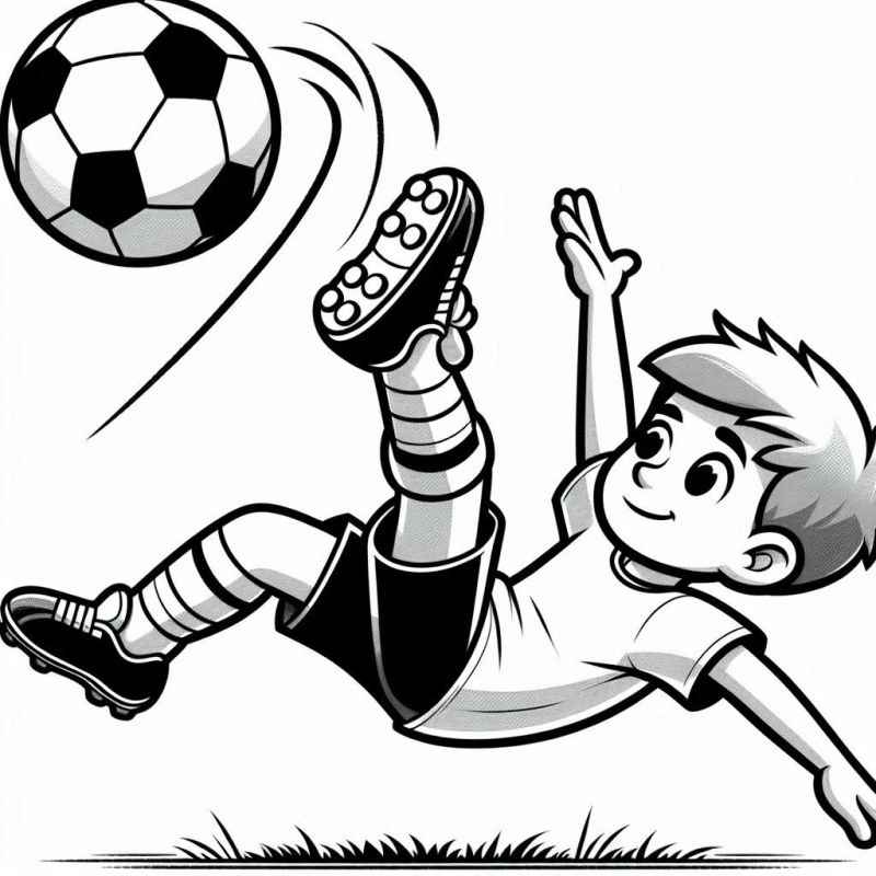 Fußball Ausmalbilder 117