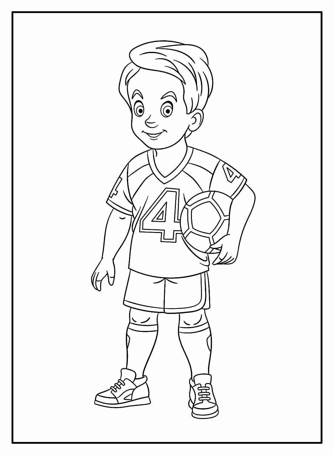 Fußball Ausmalbilder 271