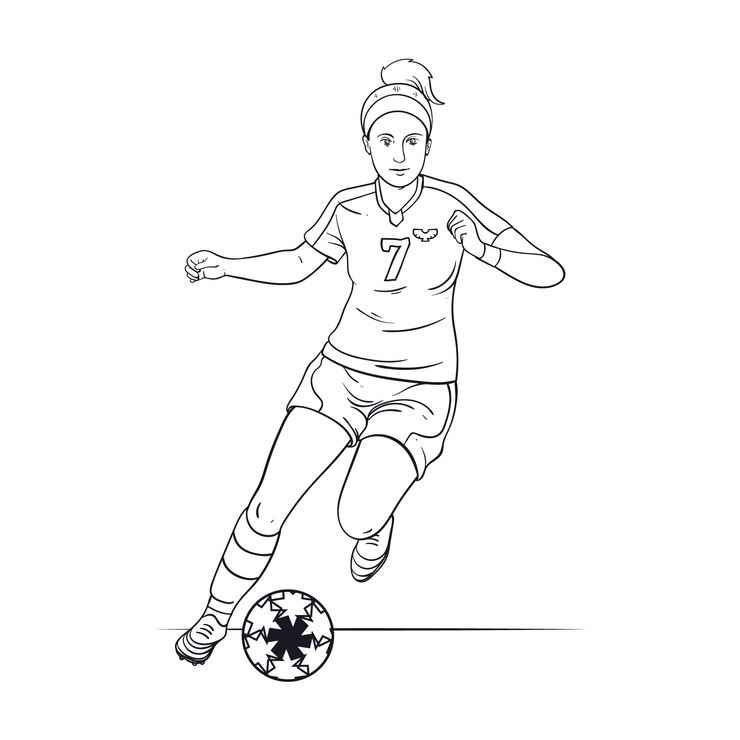 Fußball Ausmalbilder 356