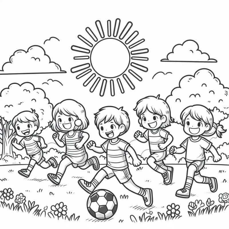 Fußball Ausmalbilder 403