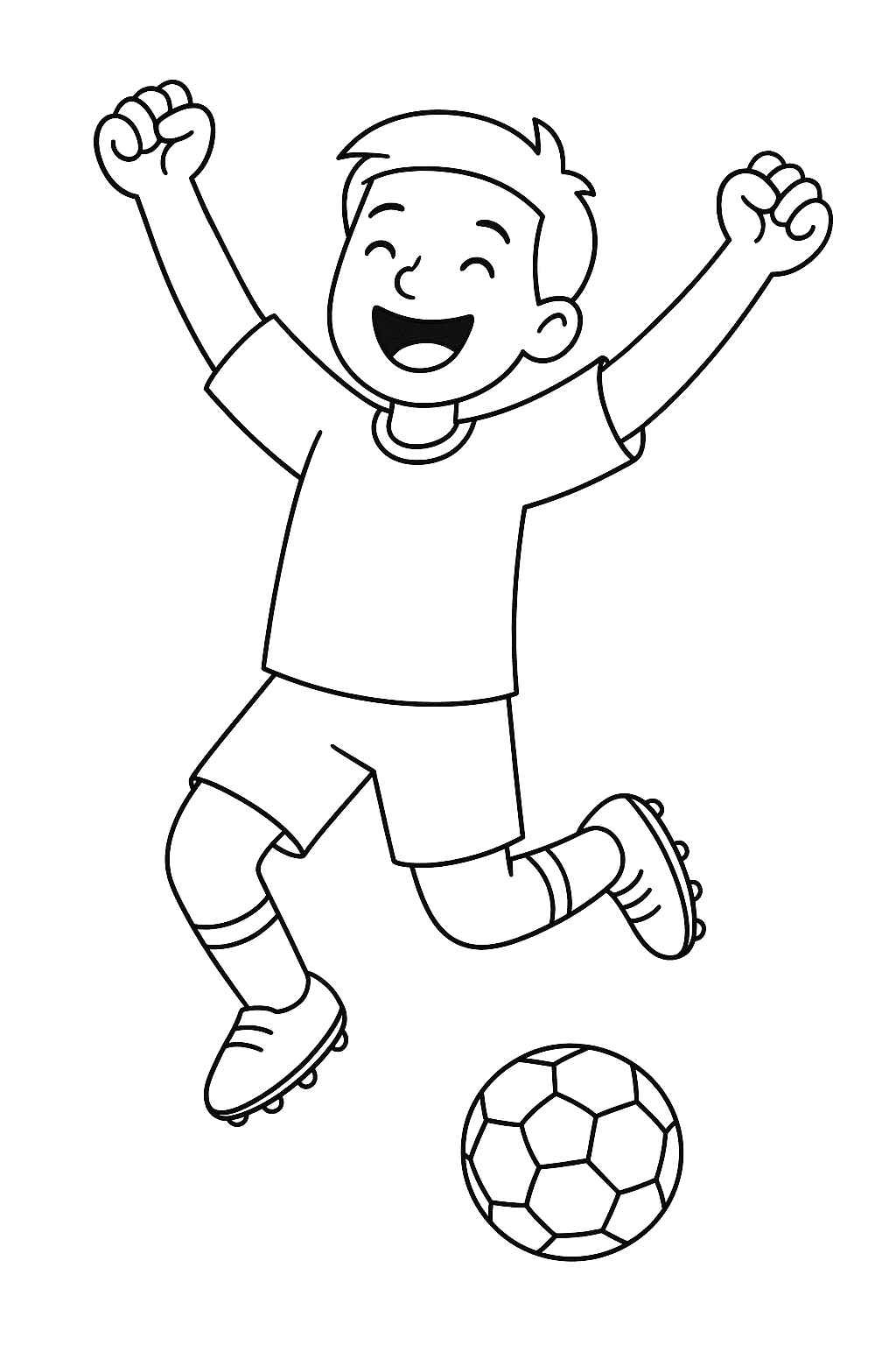 Fußballspieler Ausmalbilder 016