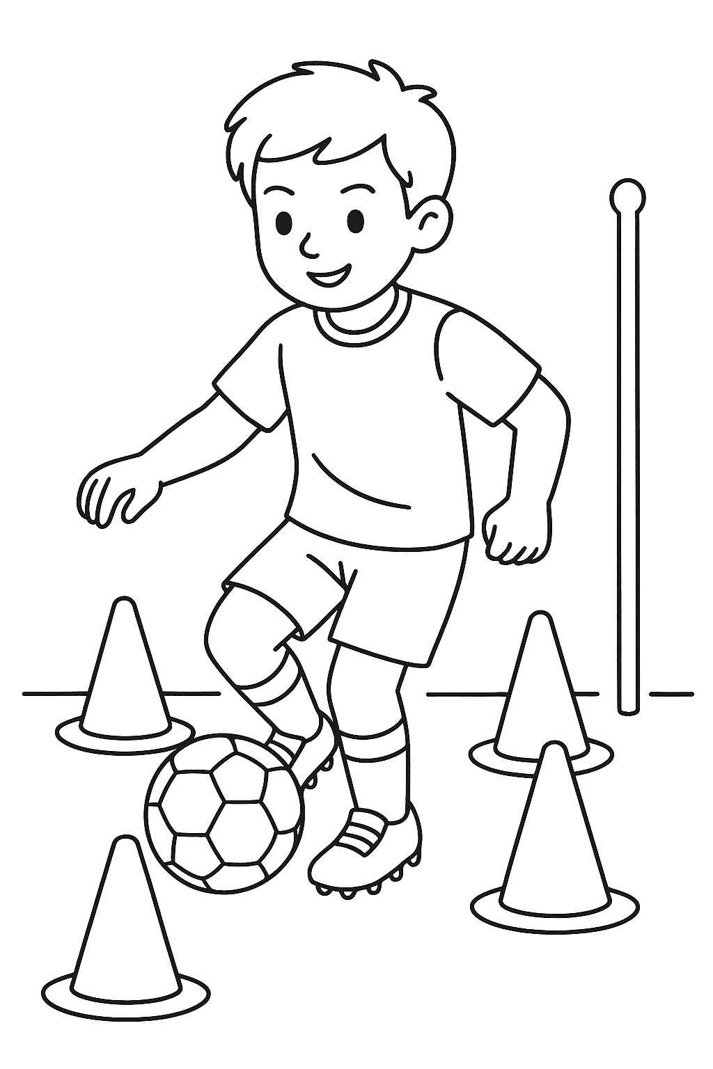 Fußballspieler Ausmalbilder 474