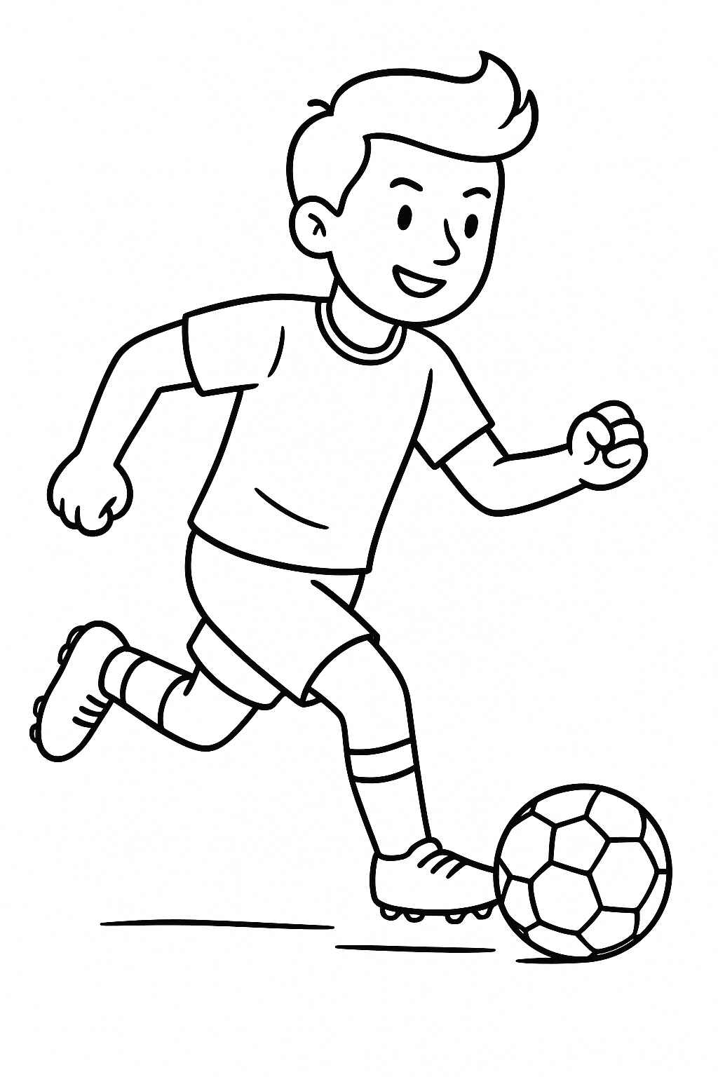 Fußballspieler Ausmalbilder 689