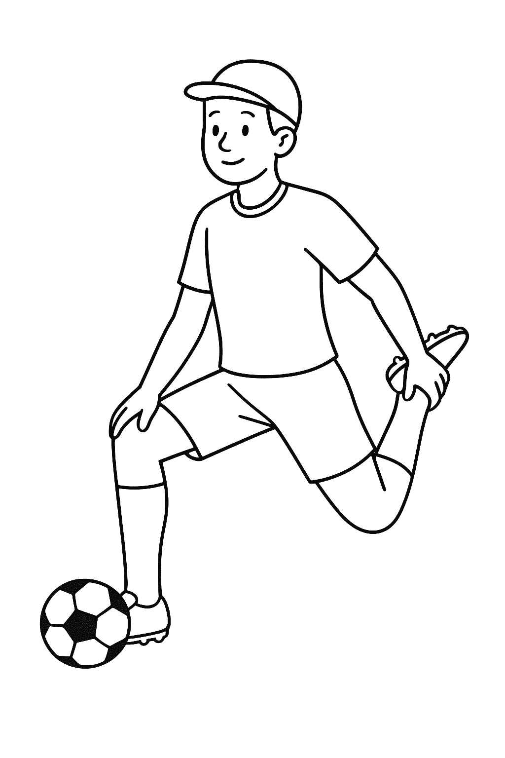 Fußballspieler Ausmalbilder 728