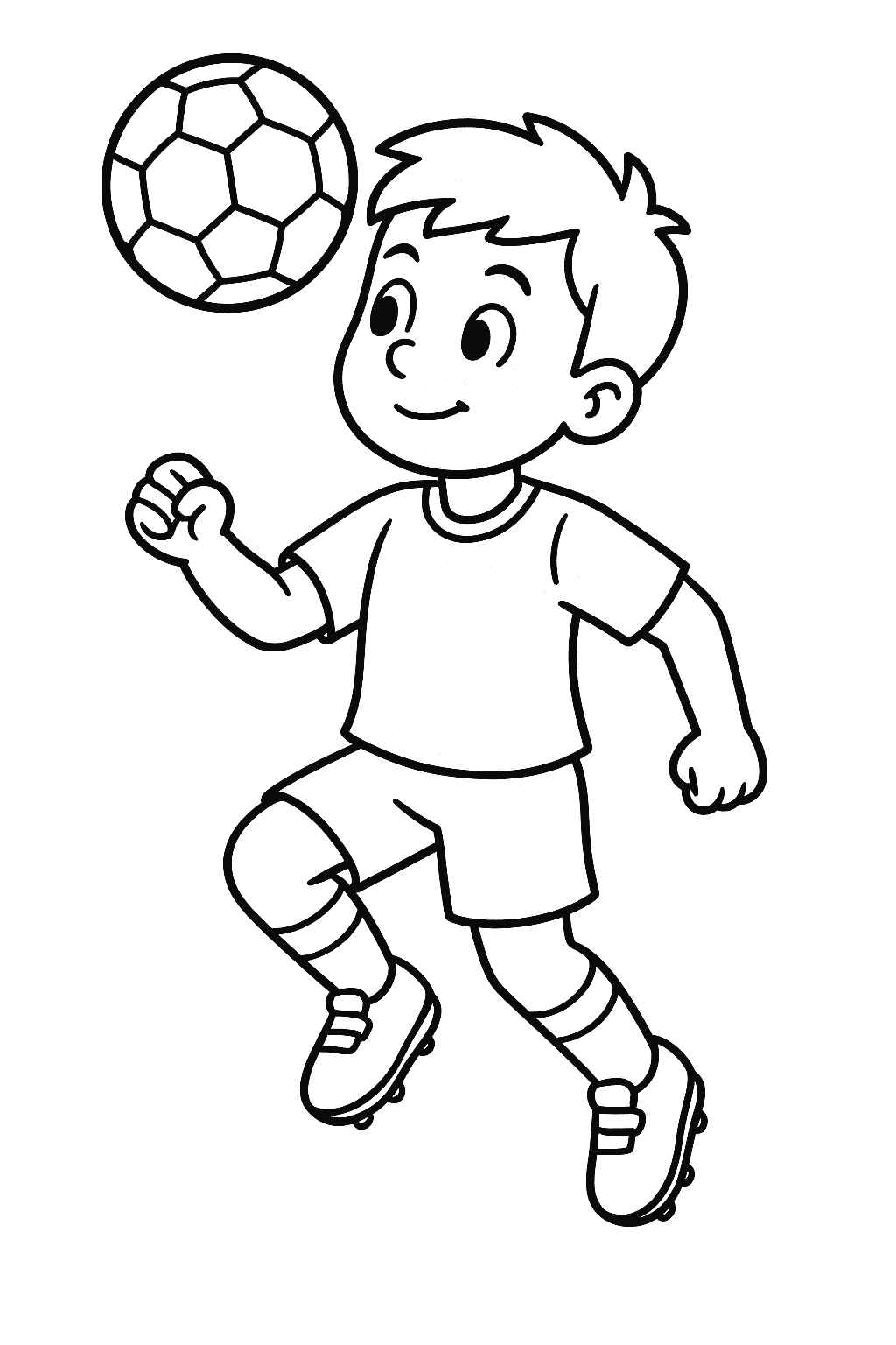 Fußballspieler Ausmalbilder 850