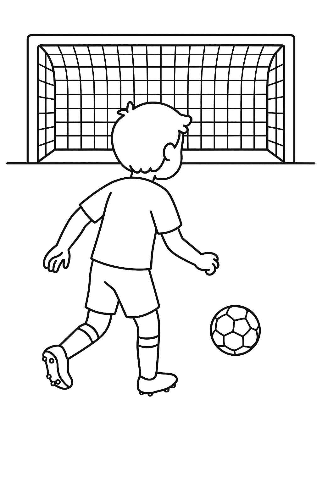 Fußballspieler Ausmalbilder 873