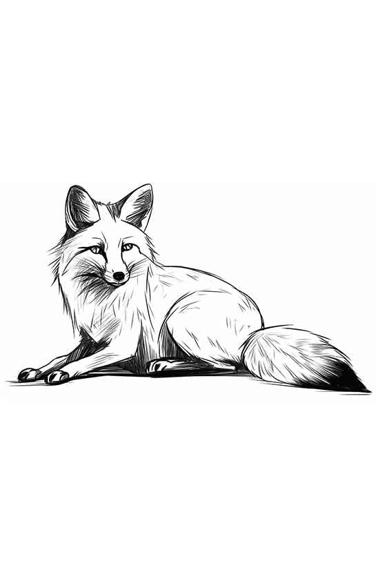 Fuchs Ausmalbilder 186