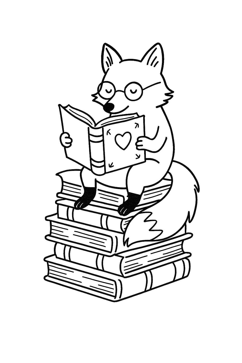 Fuchs Ausmalbilder 378