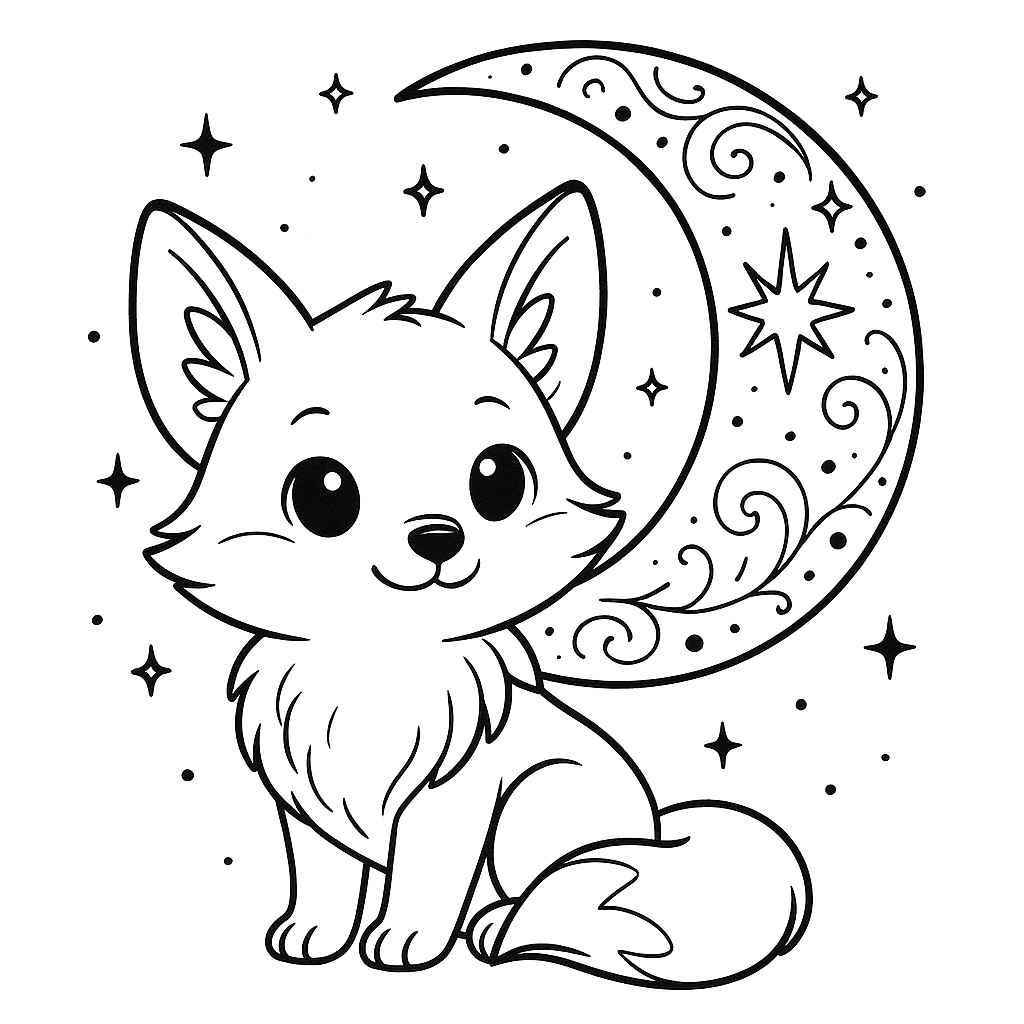 Fuchs Ausmalbilder 883