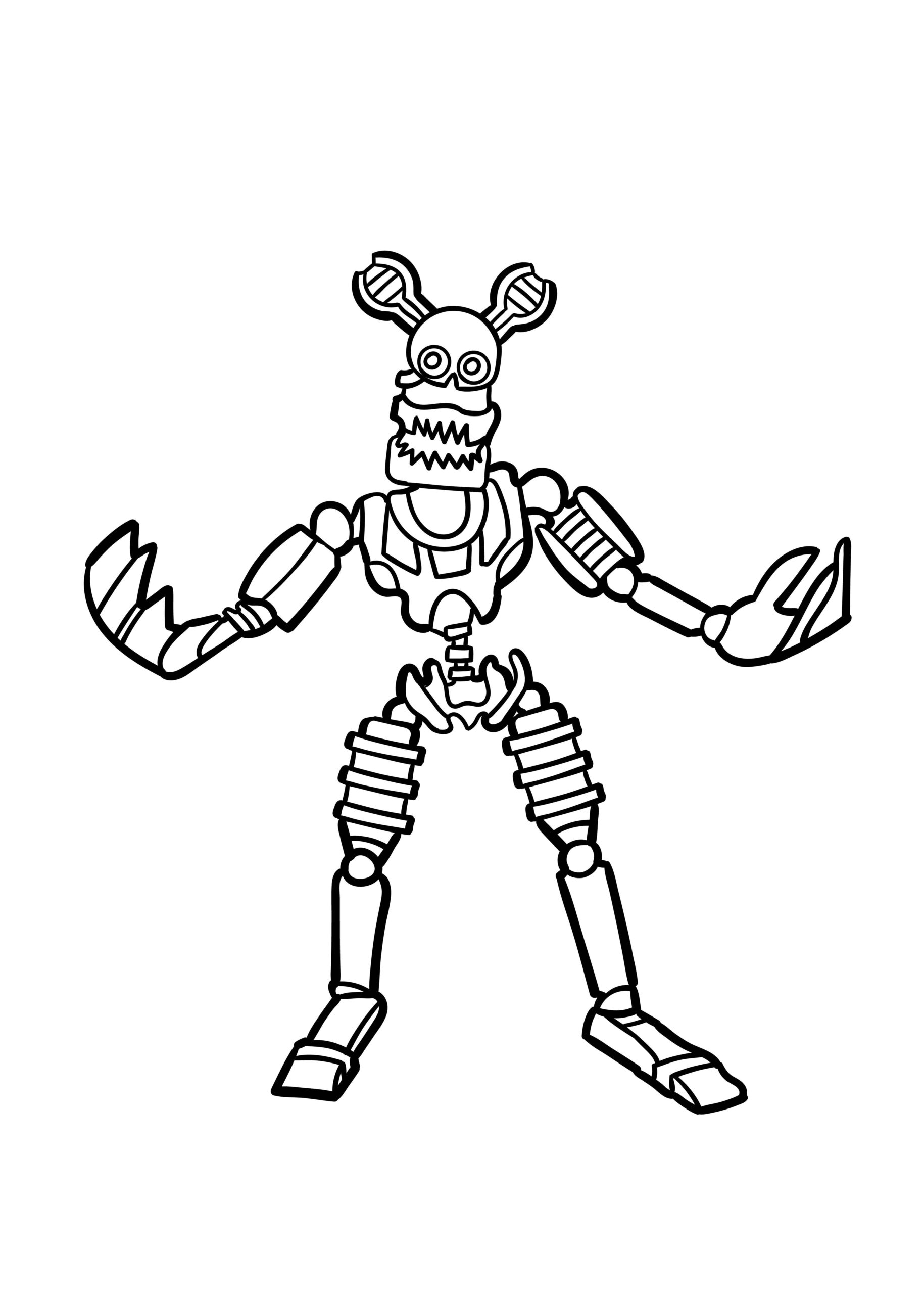 Fünf Nächte Bei Freddys Ausmalbilder 254