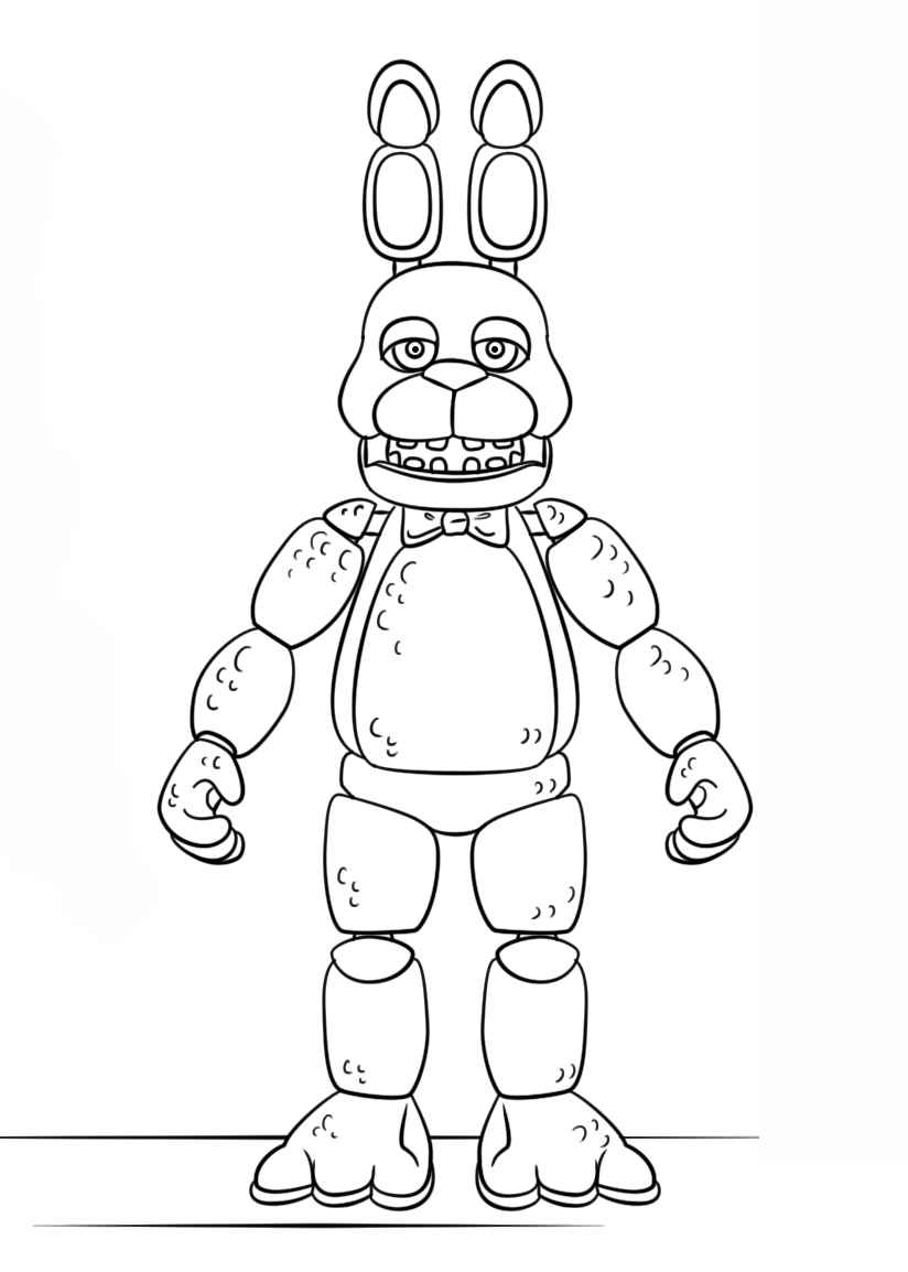 Fünf Nächte Bei Freddys Ausmalbilder 550