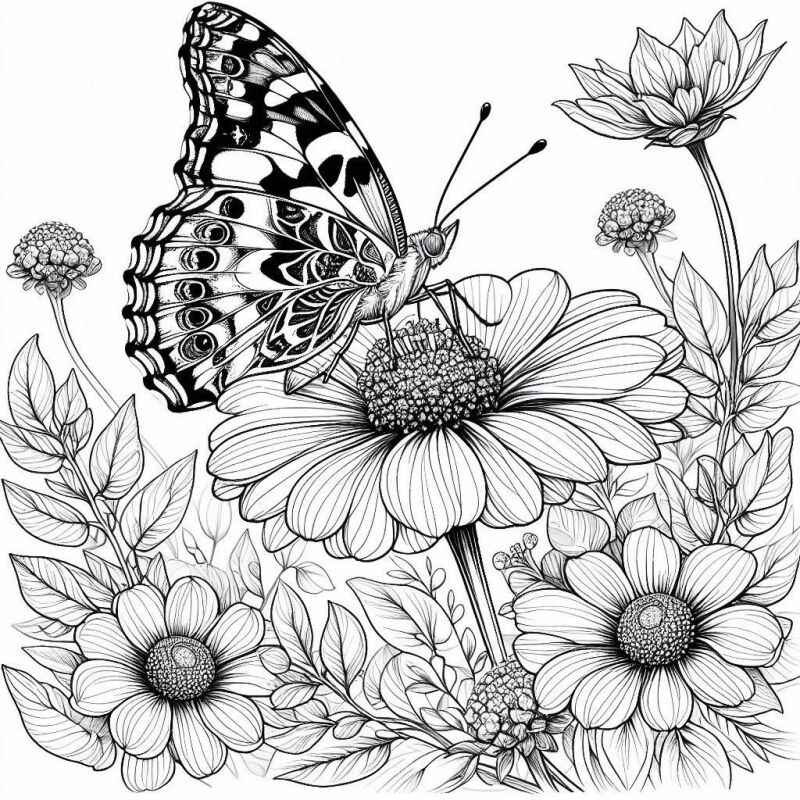 Gänseblümchen Ausmalbilder 371