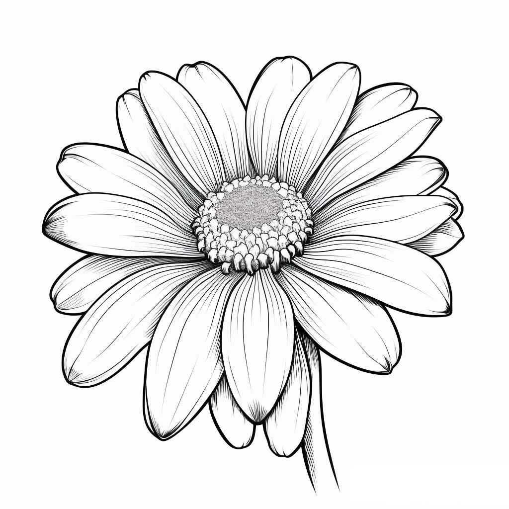 Gänseblümchen Ausmalbilder 632