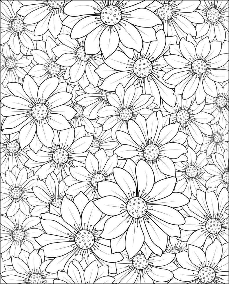 Gänseblümchen Ausmalbilder 975