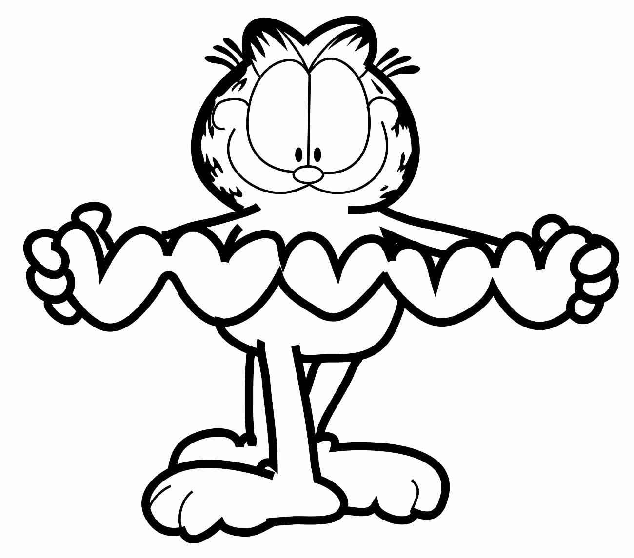 Garfield Ausmalbilder 102