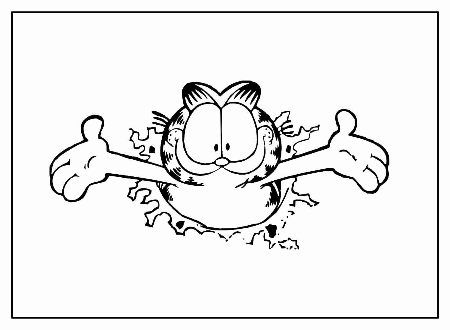 Garfield Ausmalbilder 203
