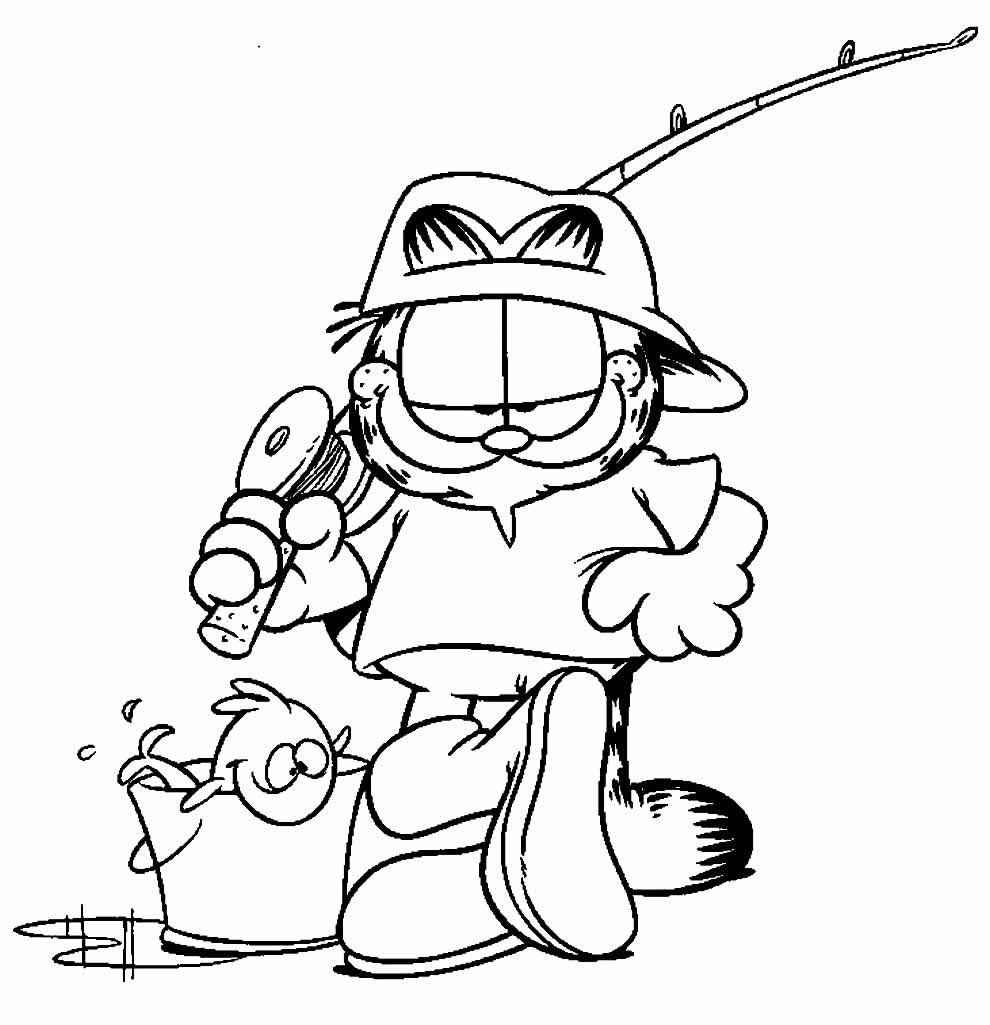 Garfield Ausmalbilder 441