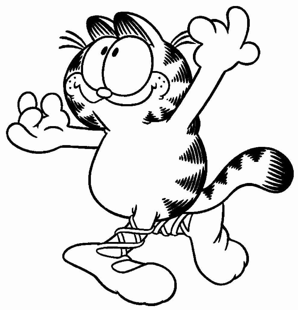 Garfield Ausmalbilder 635