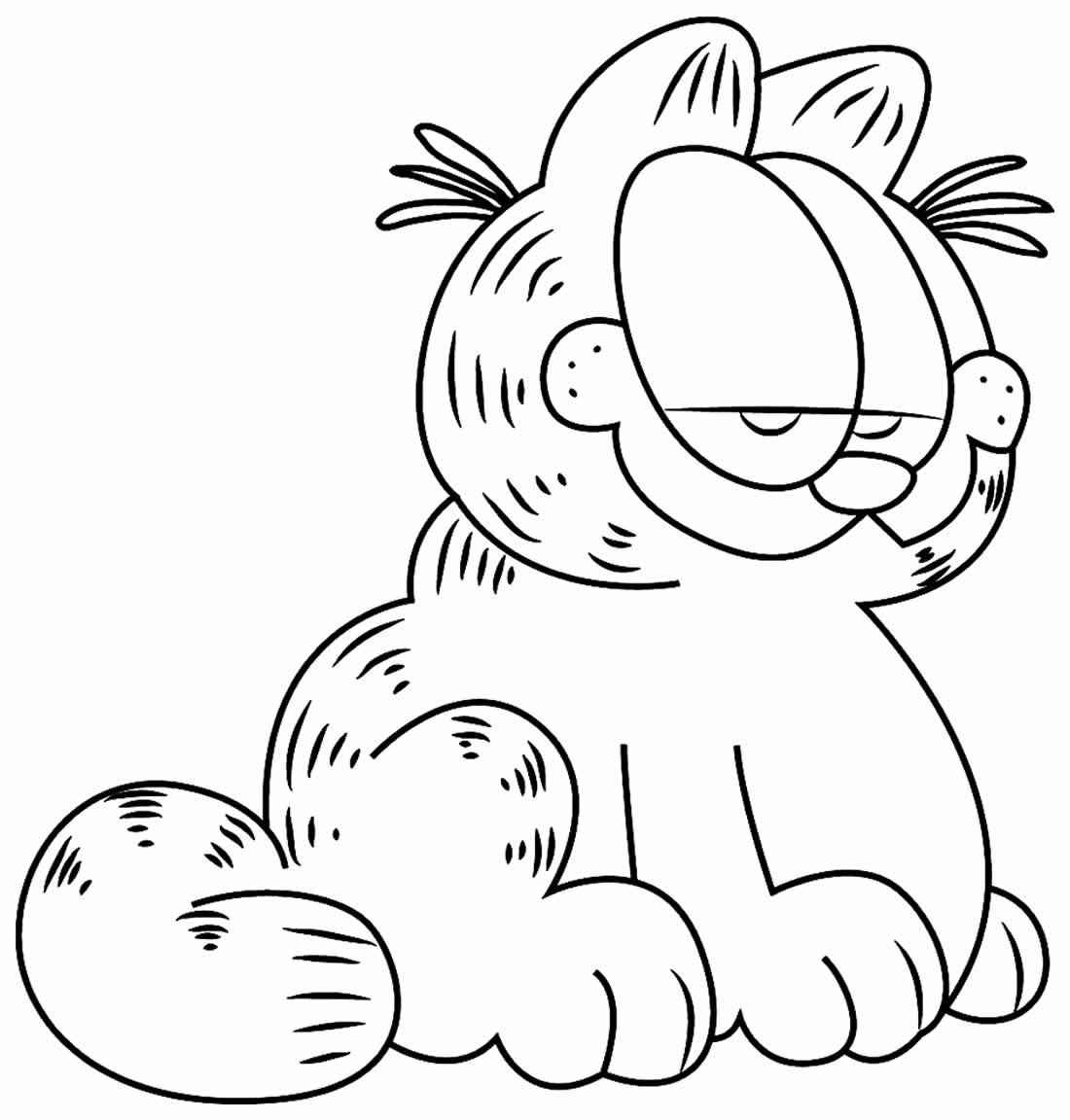 Garfield Ausmalbilder 643