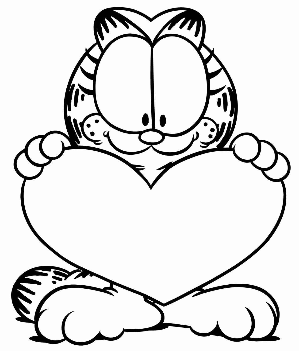 Garfield Ausmalbilder 765