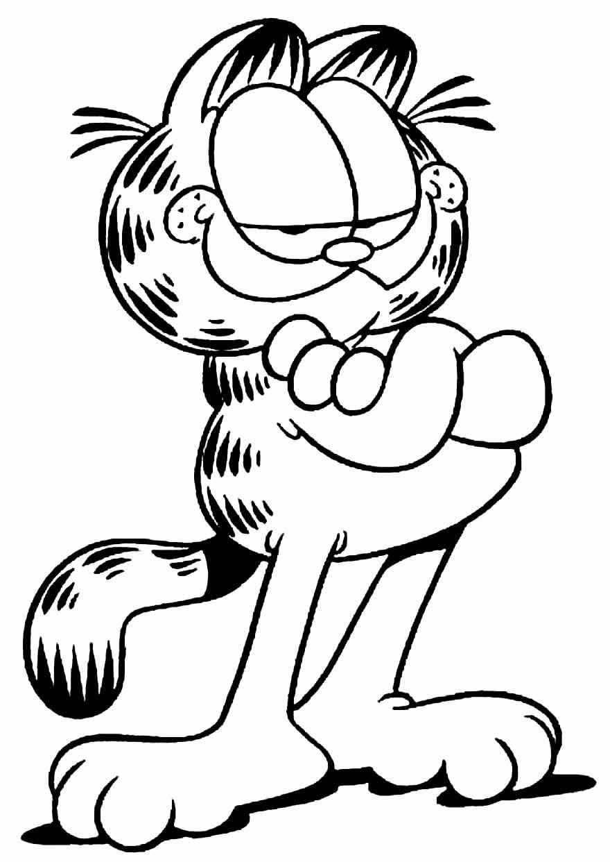 Garfield Ausmalbilder 909