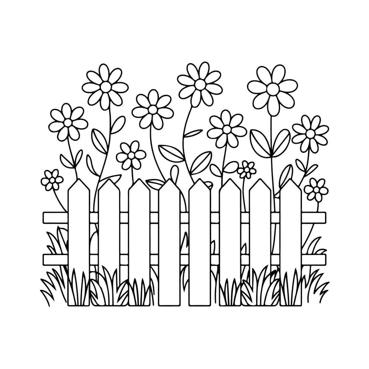 Garten Ausmalbilder 106