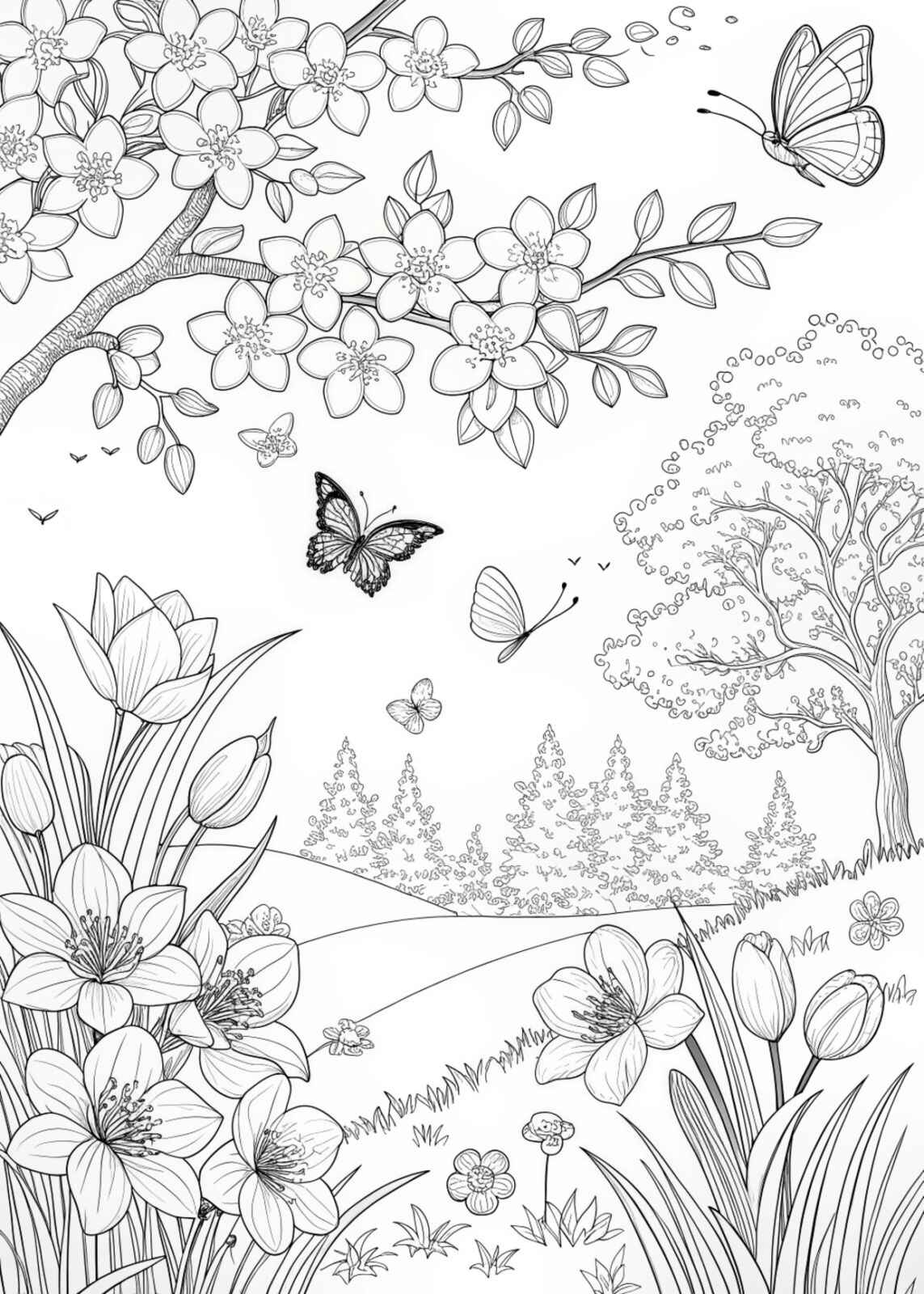 Garten Ausmalbilder 452