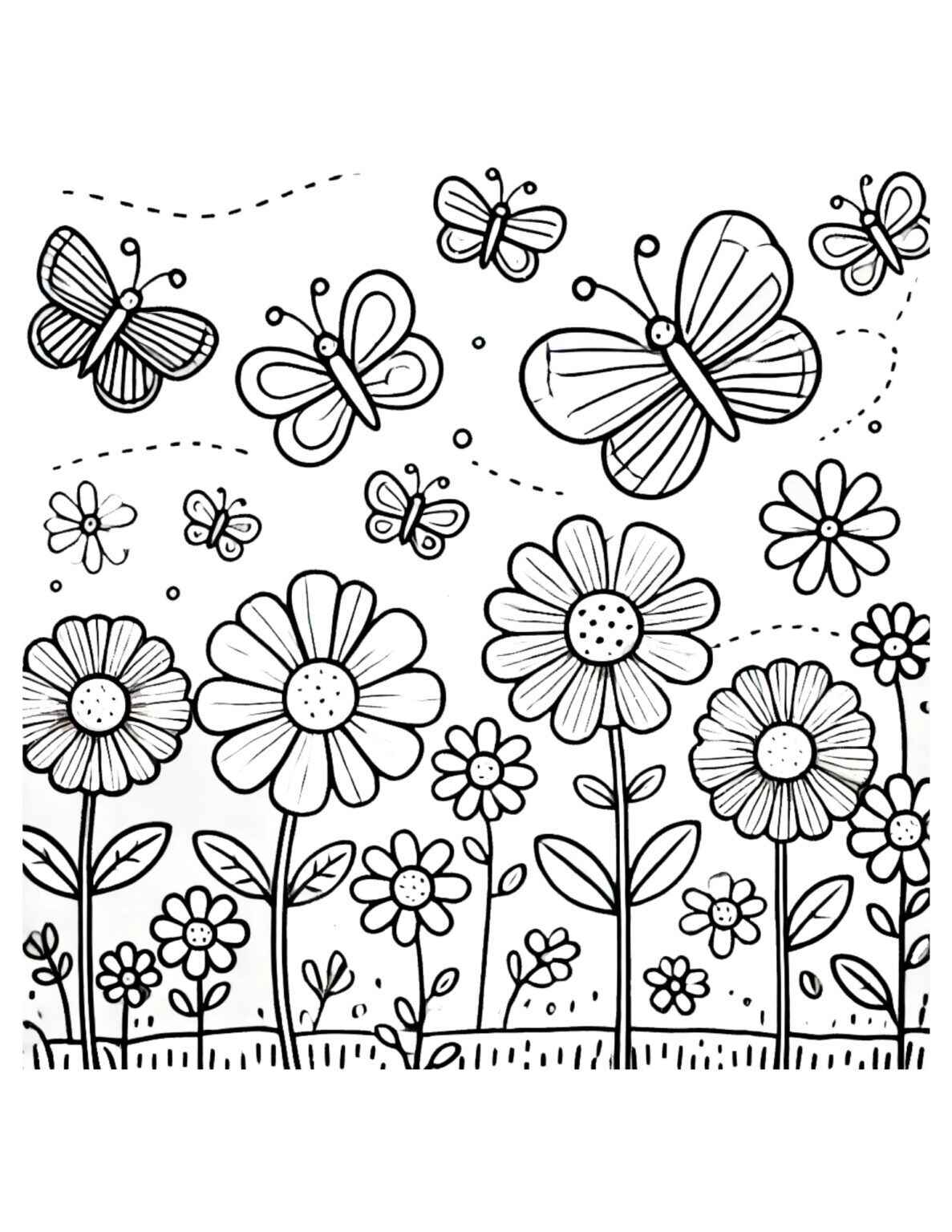 Garten Ausmalbilder 547