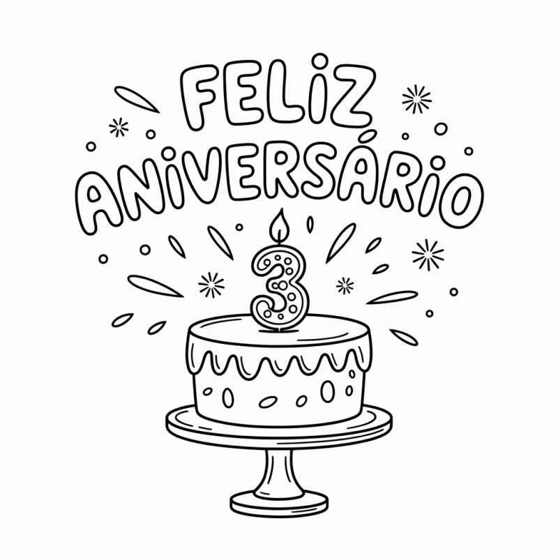 Geburtstag Ausmalbilder 236