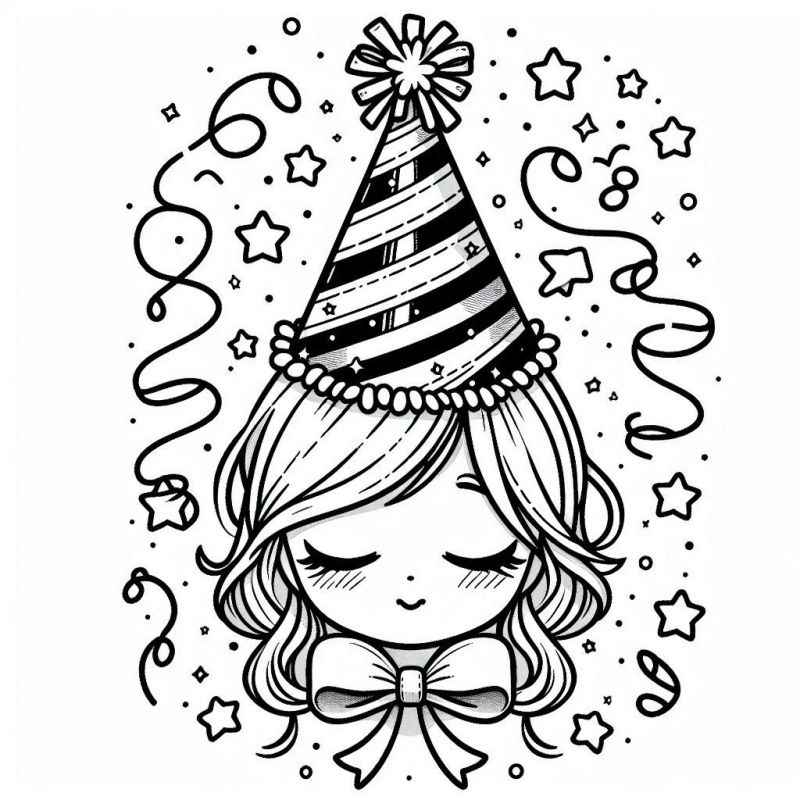 Geburtstag Ausmalbilder 499