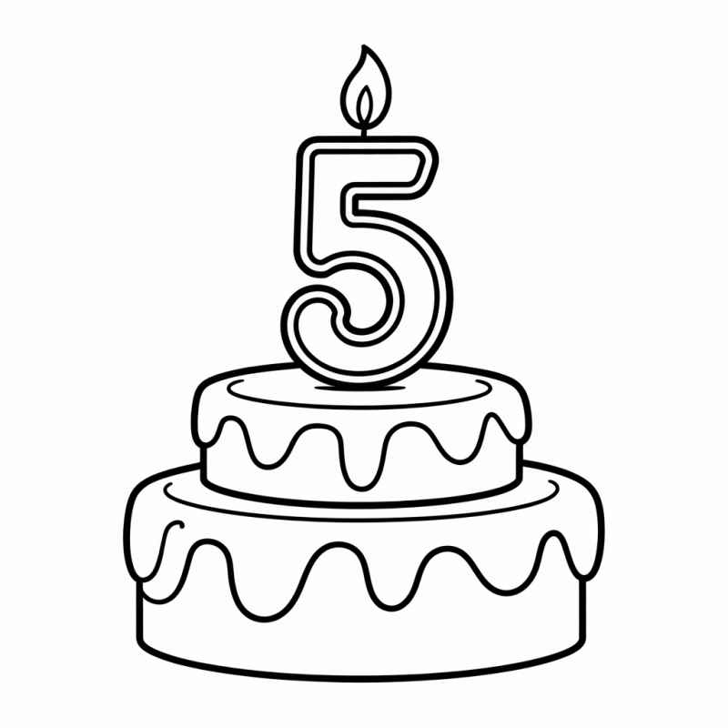 Geburtstag Ausmalbilder 606