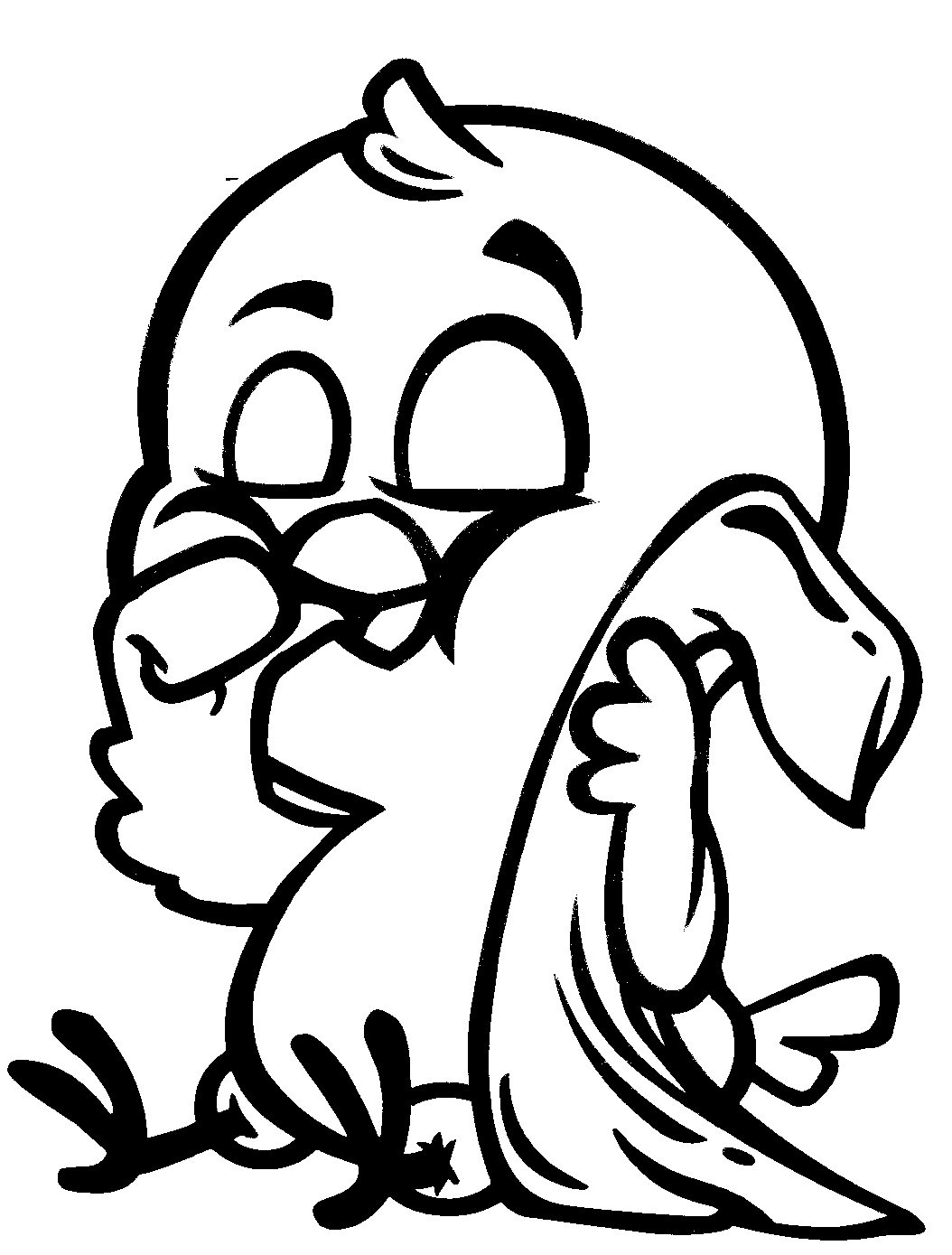 Gefleckte Henne Ausmalbilder 154