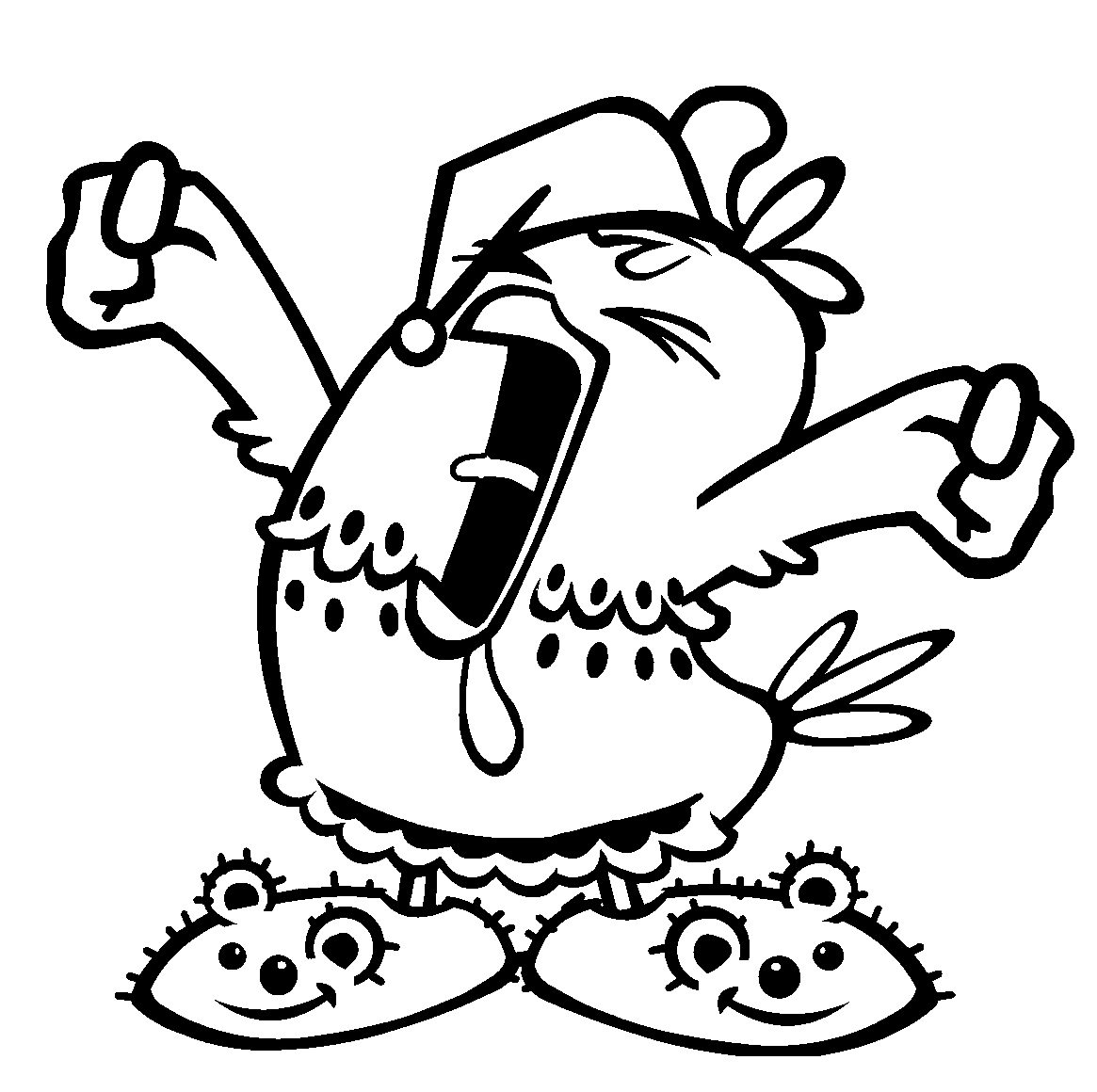 Gefleckte Henne Ausmalbilder 173