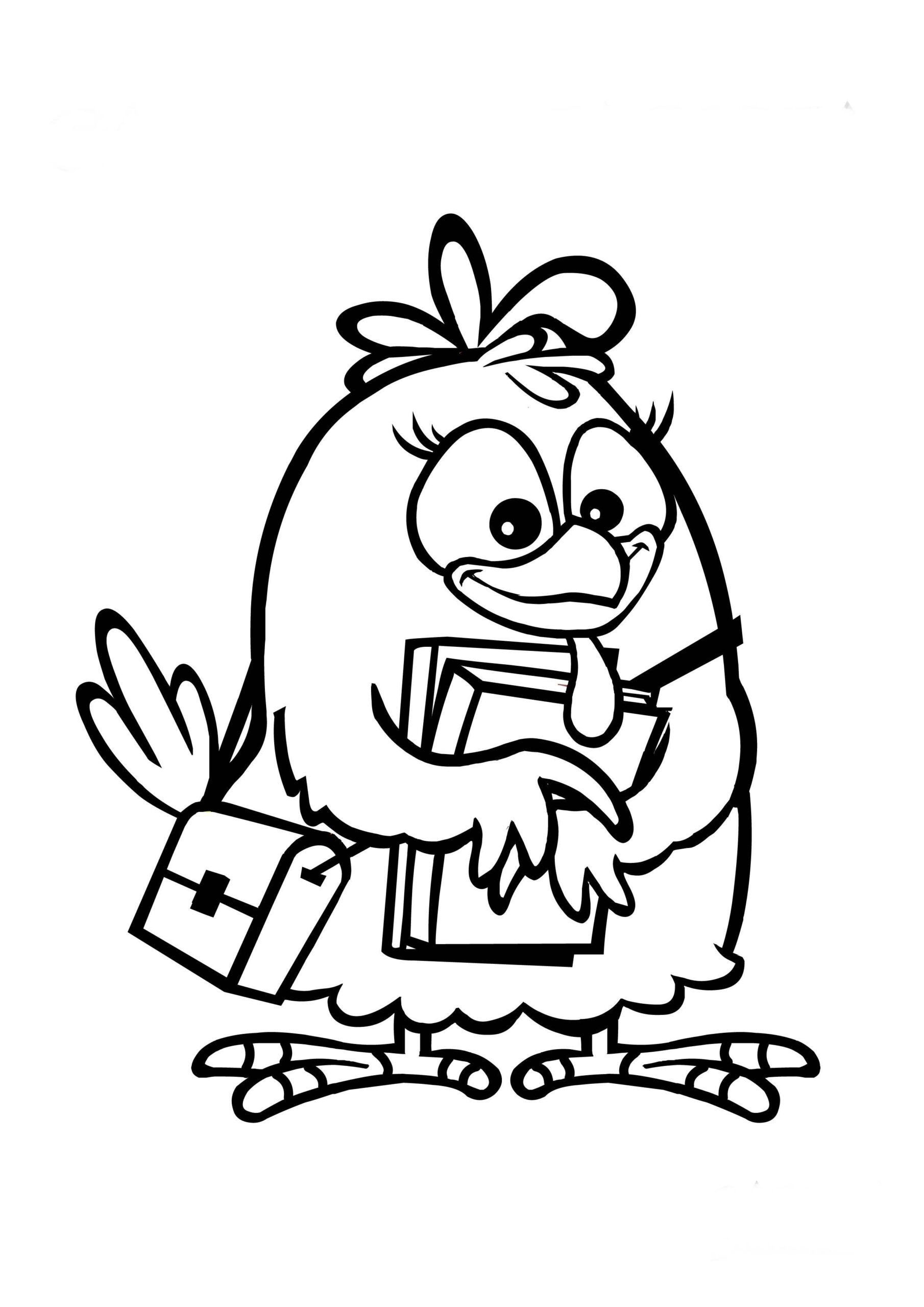 Gefleckte Henne Ausmalbilder 188