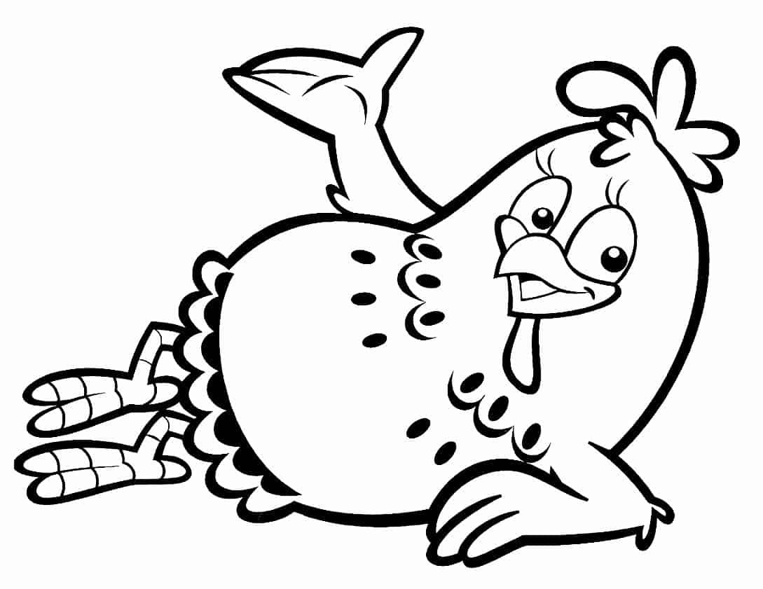 Gefleckte Henne Ausmalbilder 242