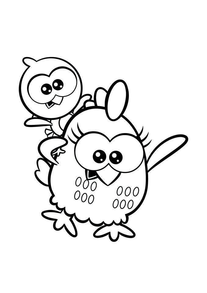 Gefleckte Henne Ausmalbilder 294