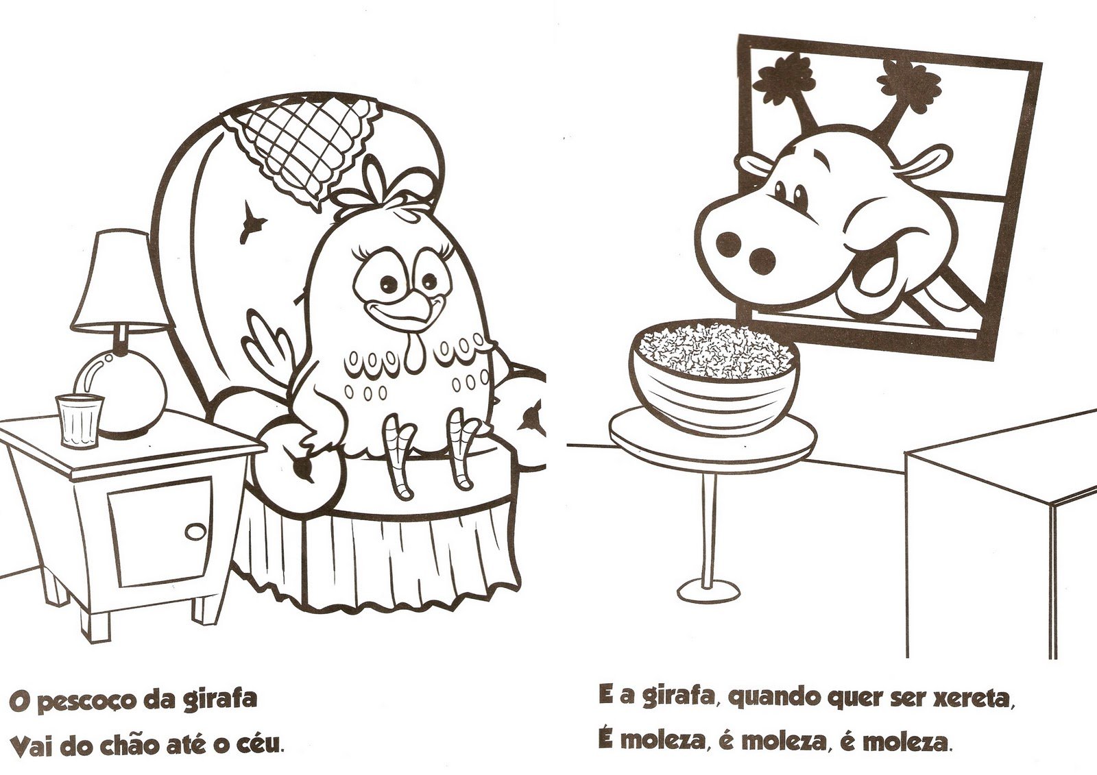 Gefleckte Henne Ausmalbilder 328