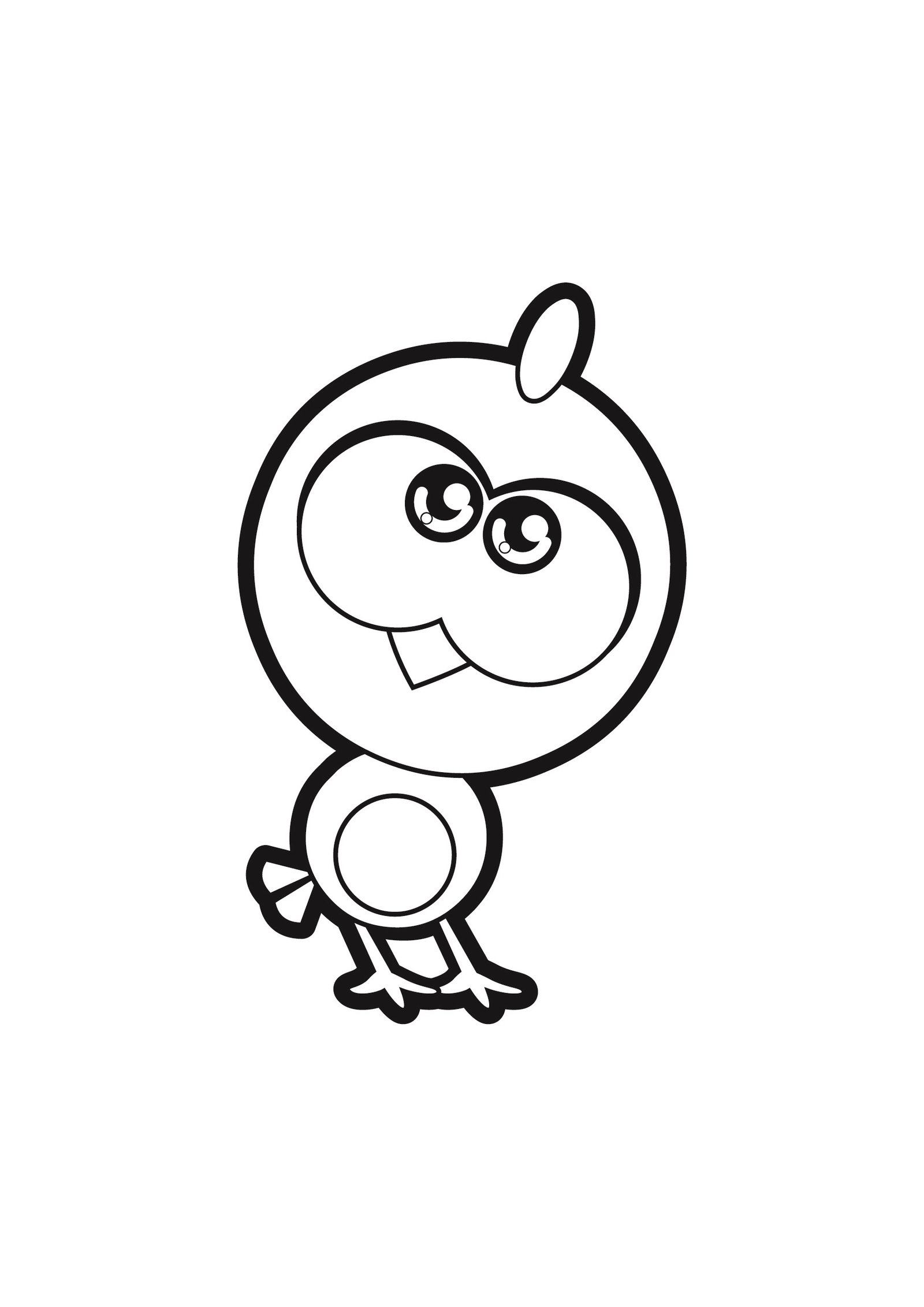 Gefleckte Henne Ausmalbilder 474