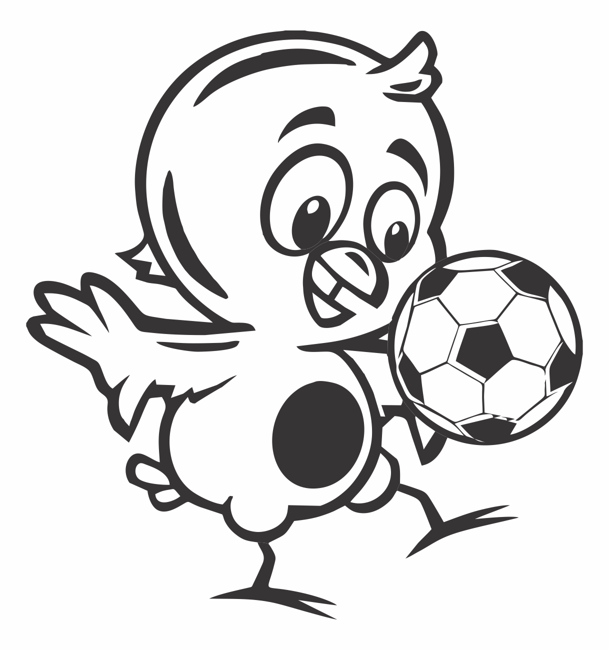 Gefleckte Henne Ausmalbilder 579