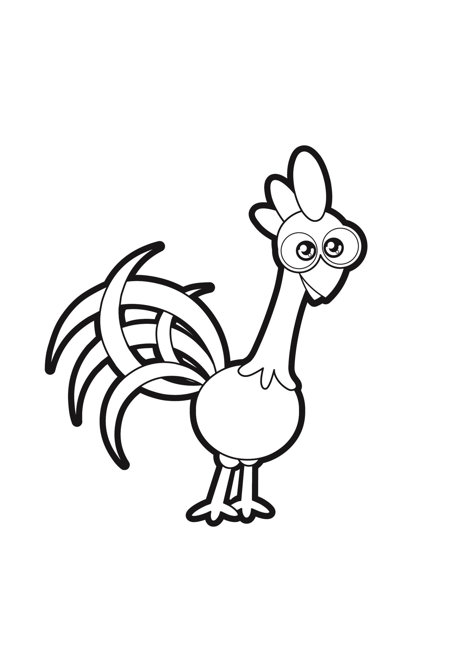 Gefleckte Henne Ausmalbilder 602